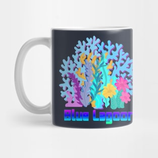 Blue Lagoon, The Story of the Sea, coral reefs Mug